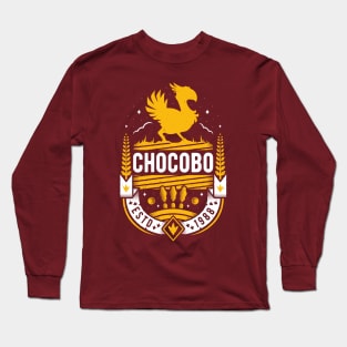 Chocobo Emblem Long Sleeve T-Shirt